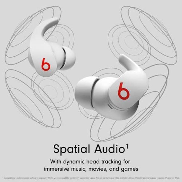 Beats Fit Pro True Wireless Bluetooth Noise Cancelling in-Ear Headphones - White (Renewed)