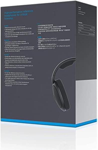 Sennheiser HD 560 S Over-The-Ear Audiophile Headphones - Neutral Frequency Response, E.A.R. Technology for Wide Sound Field, Open-Back Earcups, Detachable Cable, (Black) (HD 560S)