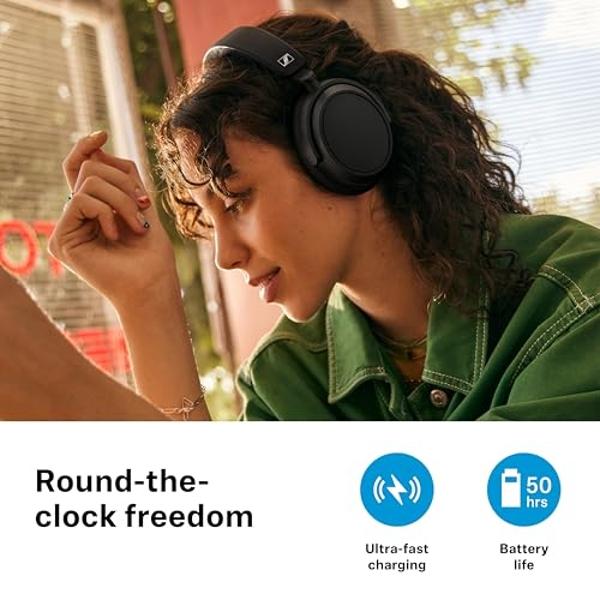 JBL Tune 760NC - Lightweight, Foldable Over-Ear Wireless Headphones with Active Noise Cancellation - Blue (Renewed)