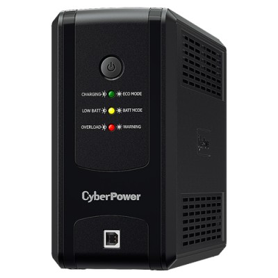 No Break CyberPower UT750GU, 750 VA, 375 W, Negro, Hogar y Oficina