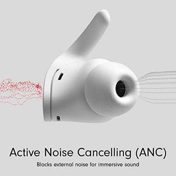 Beats Fit Pro True Wireless Bluetooth Noise Cancelling in-Ear Headphones - White (Renewed)