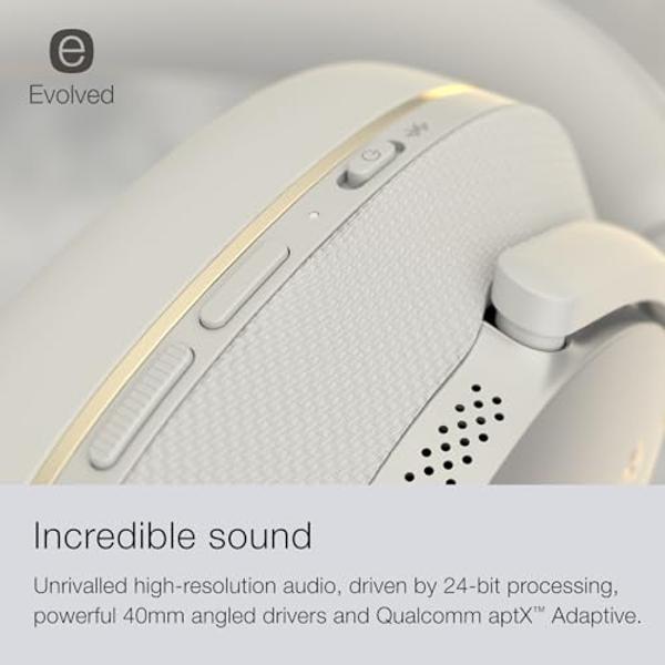 Edifier W820NB Plus Hybrid Active Noise Cancelling Headphones - LDAC Codec - Hi-Res Audio Wireless & Wired - Fast Charge - 49H Playtime - Over Ear Bluetooth V5.2 Headphones- Green