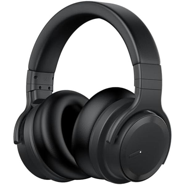 Million Sold Classic E7 Active Noise Cancelling Headphones with Upgraded HD Sound, Wireless Bluetooth Headphones Over The Ear Unequaled Comfort, Vivid Deep Bass, for Home Office Tr
