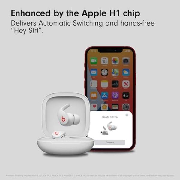 Beats Fit Pro - True Wireless Noise Cancelling Earbuds - Apple H1 Headphone Chip, Compatible with Apple & Android, Class 1 Bluetooth, Built-in Microphone, 6 Hours of Listening Time