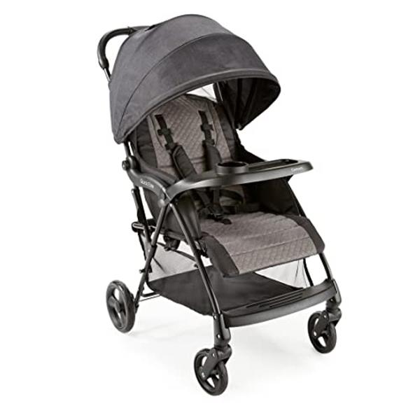 Contours Quick Elite Baby Stroller, Lightweight Compact Travel Stroller, Toddler Stroller, Infant Car Seat Compatibility, Multi-Position Seat Recline, Sun Canopy, 5-Point Safety Ha