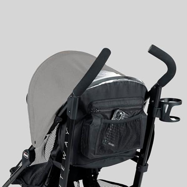 Chicco Liteway® Stroller, Compact Fold Lightweight Aluminum Frame Umbrella Baby Stroller, for Use with Babies and Toddlers up to 40 lbs. | Dune/Brown