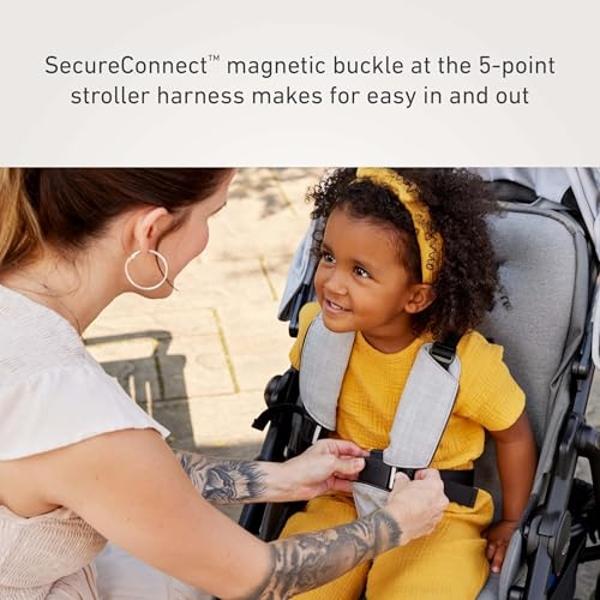 Graco Premier Merge Travel System, Stroller Car Seat Combo, Includes SnugRide SnugFit 35 LX ICS, Midtown