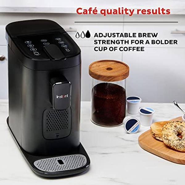 Instant Pot Pod, 3-in-1 Espresso, K-Cup Pod and Ground Coffee Maker, From the Makers of Instant Pot with Reusable Coffee Pod for Ground Coffee, 2 to 12oz. Brew Sizes, 68oz Reservoi