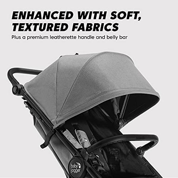 Baby Jogger City Mini GT2 All-Terrain Travel System, with City GO 2 Infant Car Seat, Pike Exclusive Includes Belly Bar, Leatherette Handlebar, and Premium Fabric