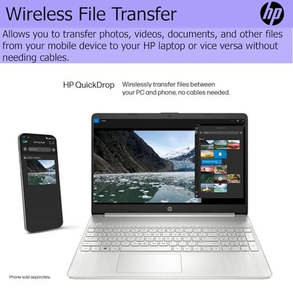 HP G10 Essential 15.6" Laptop | Intel 8-Core Processor | Full HD Display | HDMI Port | USB-C | Windows 11 Pro | Fingerprint | Built for Work and Ready for Fun (32GB RAM | 1TB SSD)