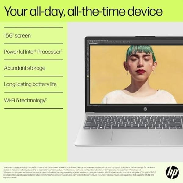 HP Go 15.6" Laptop with 12-Month Microsoft 365, 16GB RAM • 1.6TB Storage (128GB OnBoard + 512GB External + 1TB OneDrive) • Intel Quad-core Processor • Fast Wi-Fi 6 • Upto 12 Hours 