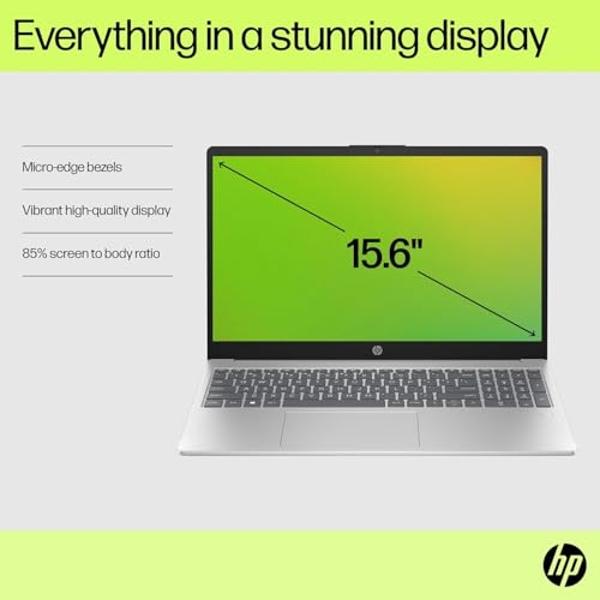 HP Go 15.6" Laptop with 12-Month Microsoft 365, 16GB RAM • 1.6TB Storage (128GB OnBoard + 512GB External + 1TB OneDrive) • Intel Quad-core Processor • Fast Wi-Fi 6 • Upto 12 Hours 
