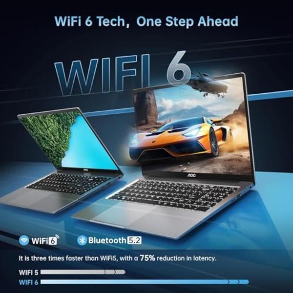 2025 Laptop with AMD Ryzen 7 5700U Processor(8C/16T, Up to 4.3GHz), 16.1“ FHD Display Laptop Computer with Backlit Keyboard, 16GB RAM 512GB NVMe SSD, WiFi 6, HDMI, USB3.2, Type-C, 