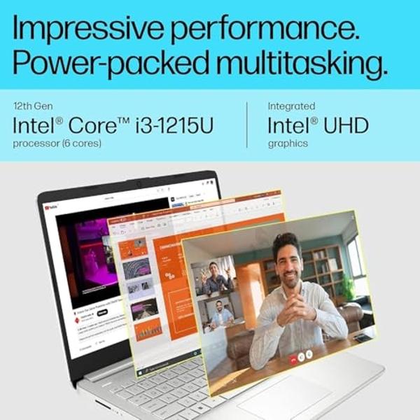 Hp Pavilion 15.6" Touchscreen Laptop with 1-Month Microsoft Office, Intel 6-Core i3 Processor, 32GB RAM, 1.1TB Storage(1TB SSD and P-100 128GB External Drive), HDMI, Windows 11 Hom