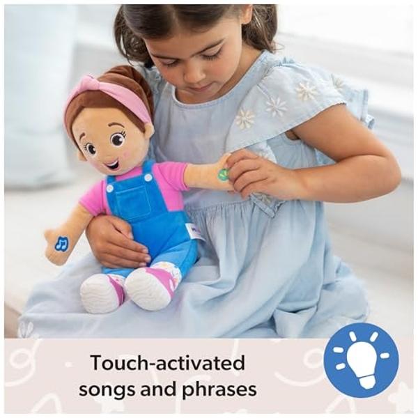 Ms. Rachel Official Speak & Sing Doll, 16” Tall Interactive Toy with 4 Songs & 16+ Phrases, Toddler Toys for Girls & Boys Ages 6 Months to 3+ Years
