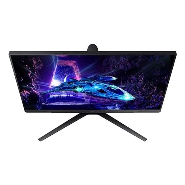 SAMSUNG 24-Inch Odyssey G3 (G30D) Series FHD Gaming Monitor, 1ms, 180Hz, AMD FreeSync, Adjustable Stand, Black Equalizer, Virtual Aim Point, Eye Saver Mode, Flicker-Free, LS24DG302