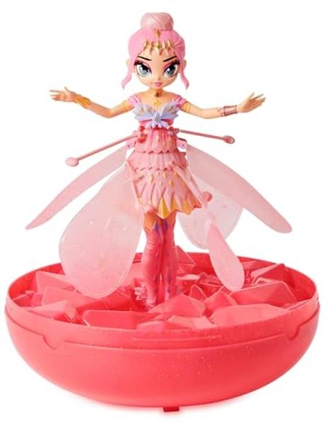 Crystal Flyers by Hatchimals, Pink Magical Flying Pixie Toy Doll, Girls Gifts, Kids Toys for Girls Ages 6 and up