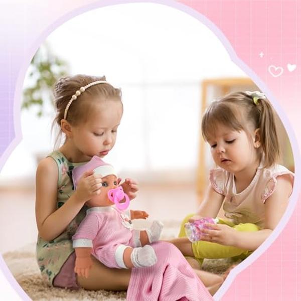 Disney Animators' Collection 16-Inch Belle Doll from Beauty & The Beast with Sheep, Fully Posable, Satin Dress - Ages 3+