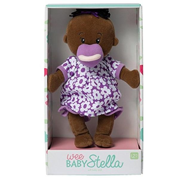 Manhattan Toy Wee Baby Stella Brown 12" Soft Baby Doll