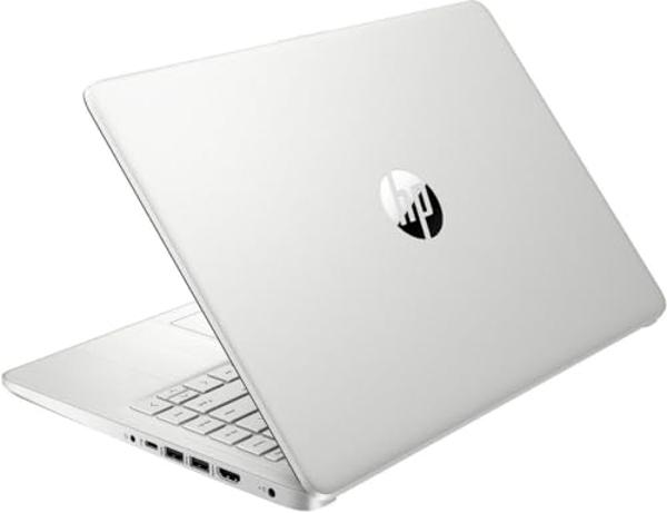 HP 14 Premium HD Portable Laptop Computer Students Business, Quad-Core Intel Celeron Processor, 16GB RAM, 256GB Storage(128GB eMMC+128GB SD Card), 1 Year Office 365, HDMI, Win 12 w
