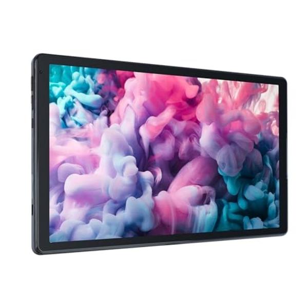 Eksvefot Android 14 Tablet, Octa-Core 10 inch Tablet, 10GB RAM+64GB ROM (Expand to 1TB), Bluetooth 5.3, WiFi 6, 5MP+8MP Dual Camera, Face ID, 4G Dongle Wireless Internet (Black)