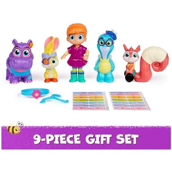 Vida the Vet, Check Up & Care Friendship Pack with 5 Action Figures, Stethoscope, Headlamp, & Sticker Sheets, Kids Toys for Girls & Boys Ages 3 and up