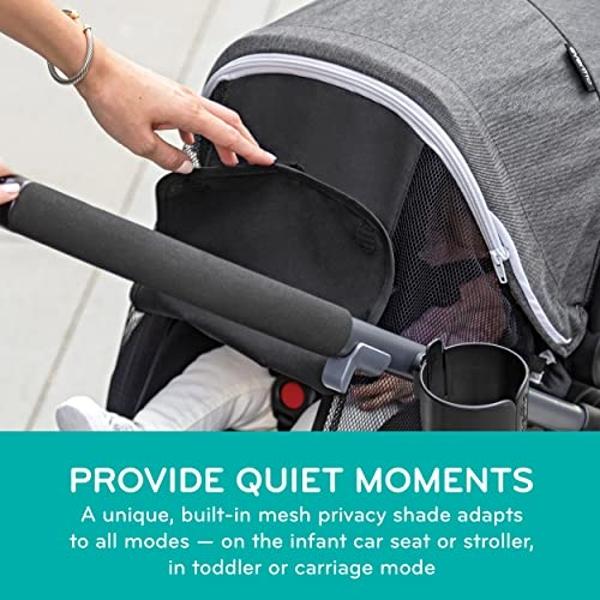 Maxi-Cosi Zelia™ Luxe 5-in-1 Modular - Baby Travel System Car Seat and Stroller, Infant Car Seat and Stroller Combo, Baby Car Seat and Stroller Combo in New Hope Navy
