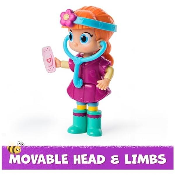 Vida the Vet, Check Up & Care Friendship Pack with 5 Action Figures, Stethoscope, Headlamp, & Sticker Sheets, Kids Toys for Girls & Boys Ages 3 and up