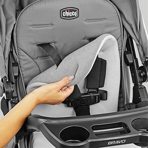 Britax Willow Brook Baby Travel System, Infant Car Seat and Stroller Combo with Aspen Base, ClickTight Technology, RightSize System and 4 Ways to Stroll, Graphite Glacier