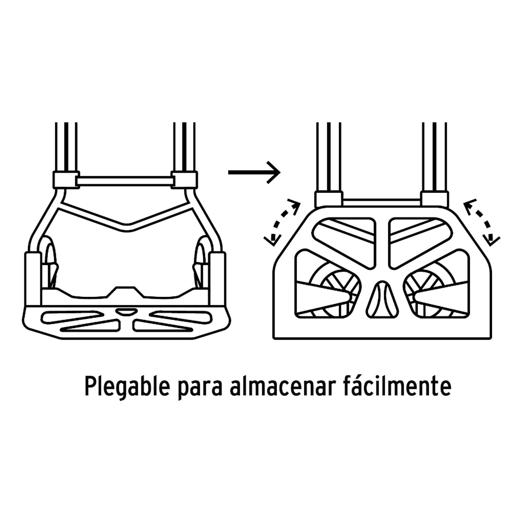 Diablo de carga, plegable, 100 kg, Pretul