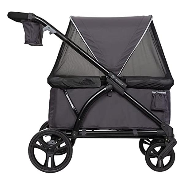 Evenflo Pivot Modular Travel System with LiteMax Infant Car Seat with Anti-Rebound Bar (Desert Tan)