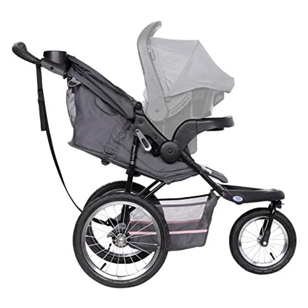 Evenflo Pivot Xpand Modular Travel System with LiteMax Infant Car Seat with Anti-Rebound Bar (Sabino Gray)