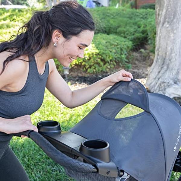 Baby Trend Tango 3 All-Terrain Stroller, Ultra Pink