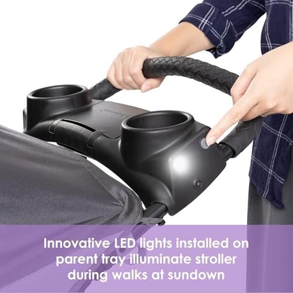Baby Trend Sonar™ Switch 6-in-1 Modular Stroller Travel System with Ally™ Infant Car Seat, Desert Pinnk
