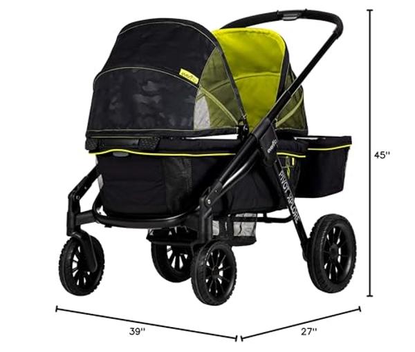 Evenflo Pivot Xplore All-Terrain Stroller Wagon (Wayfarer Black)