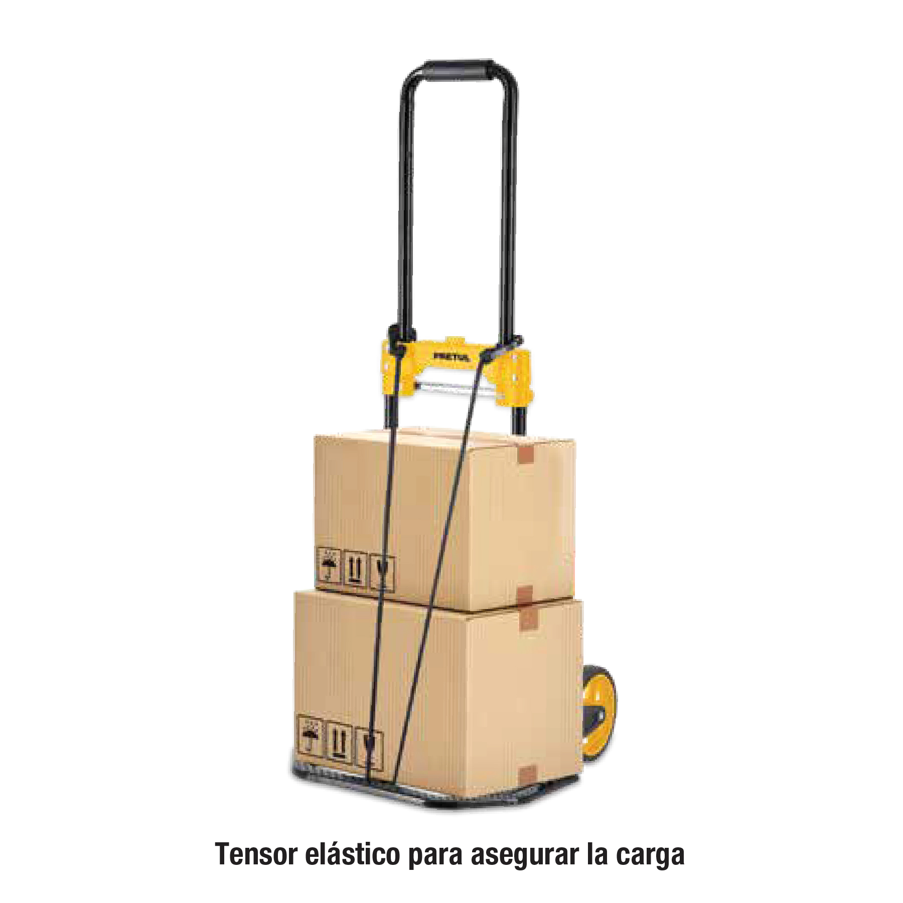 Diablo de carga, plegable, 100 kg, Pretul