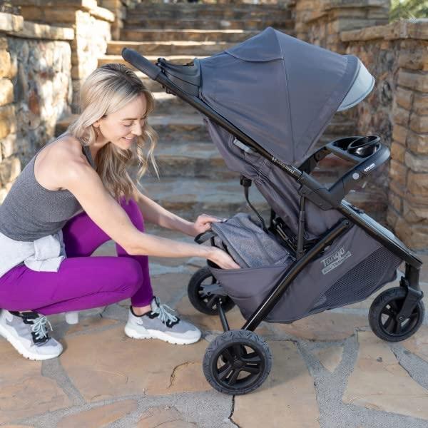 Baby Trend Tango 3 All-Terrain Stroller, Ultra Pink