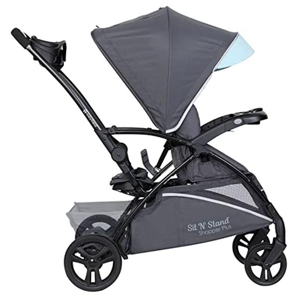 Baby Trend Sit N’ Stand® 5-in-1 Shopper Plus Stroller, Blue Mist