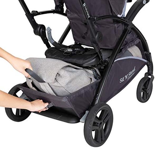 Baby Trend Sit N' Stand® 5-in-1 Shopper Stroller, Cassis