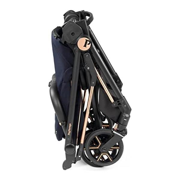 Ypsi – Compact Single to Double Stroller – Compatible with All Primo Viaggio Infant Car Seats & Ypsi Bassinets - Made in Italy - Mon Amour (Beige, Pink, & Rose Gold)