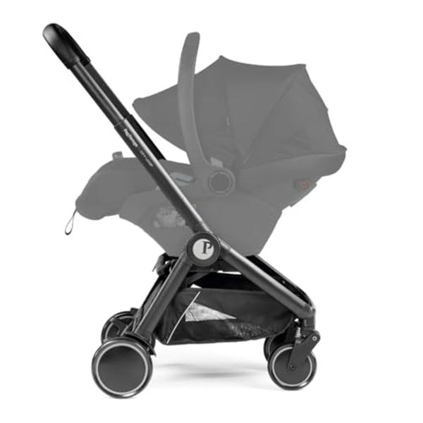 Baby Trend Sit N' Stand 5-in-1 Collapsible Kids Shopper Stroller with Shaded Canopy Visor, Extendable Storage Basket, and 2 Cup Holders, Stormy