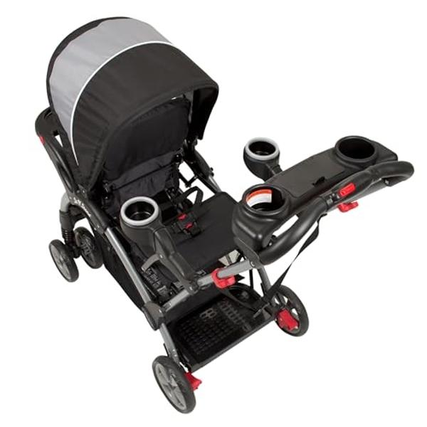 Cybex Talos S Lux Stroller, AllTerrain Wheels, FrontFacing or ParentFacing Seat Positions, OneHand Fold, Multiposition Recline, River Blue
