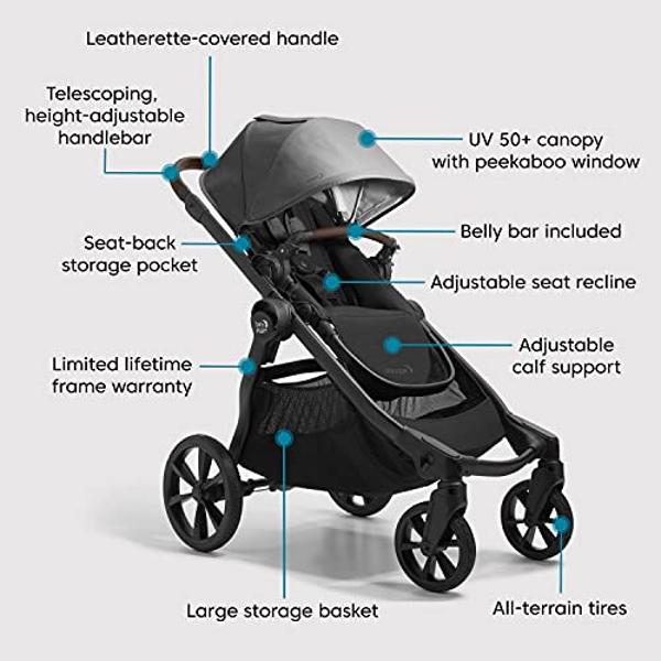 Baby Jogger City Select 2 Single-to-Double Modular Stroller, Eco Collection