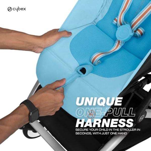 Chicco Presto Self-Folding, Compact Stroller with Canopy, Lightweight Aluminum Frame Umbrella Stroller, for Babies and Toddlers up to 50 lbs. | Graphite/Grey