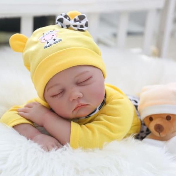 CHAREX Lifelike Reborn Baby Dolls Soft Body 22 Inch Realistic Newborn Doll Real Life Baby Dolls Gifts/Toys for Collection & Kids Age 3+