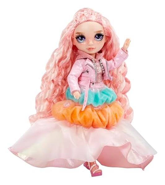Rainbow High Winter Wonderland Bella - Pink 11” Fashion Doll with Magic Snow Hidden in Fashion That Puffs Up with Water, and Snowman Kit, Great Gift for Kids 4-12 Years Old