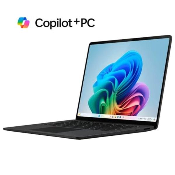 Microsoft Surface Laptop (2024), Windows 11 Copilot+ PC, 13.8" Touchscreen Display, Snapdragon X Elite (12 core), 16GB RAM, 1TB SSD Storage, Black
