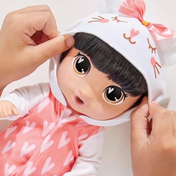 Toy Choi's 16 Inch Interactive Baby Doll Pink - Talking Feeding Dolls with Different Sounds and Accessories, Pretend Play Preschool Toys Gift for Toddlers 2 3 4 5+ Year Old Girls B