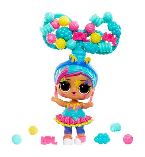 L.O.L. Surprise! LOL Surprise Hair Beads Tots with 60+ Hair Beads, Collectible Doll, DIY Hairstyles, Hair Beads Doll - Great Gift for Girls Age 3+