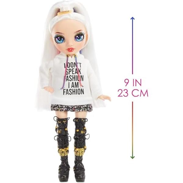 Rainbow High Jr High Series 2 Amaya Raine- 9" Rainbow Posable Fashion Doll with Designer Accessories and Open/Close Backpack. Great Toy Gift for Kids Ages 6-12 Years Old & Collecto